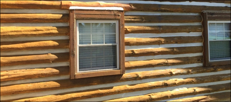Log Home Whole Log Replacement  Johnson County, Georgia